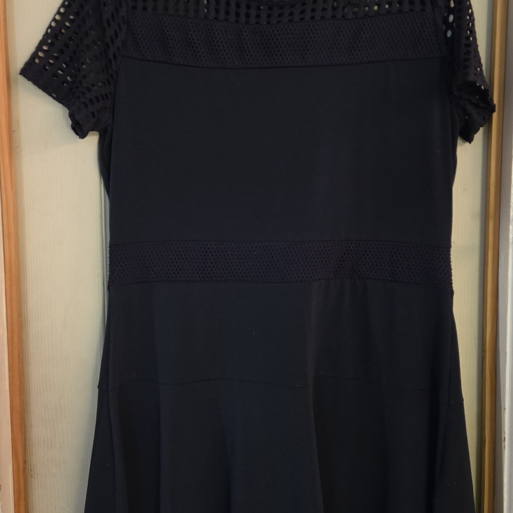 Michael Kors Navy Midi Dress